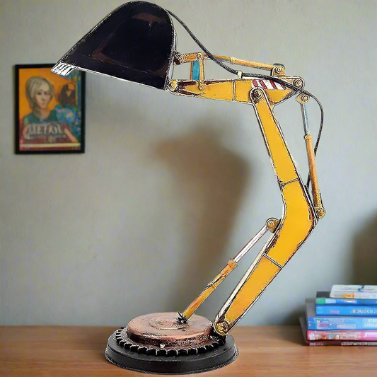 Unique Digger Excavator Arm Desk Lamp