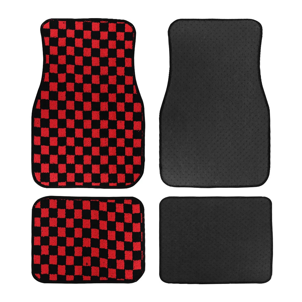 JDM Racing Checkers Floor Mat