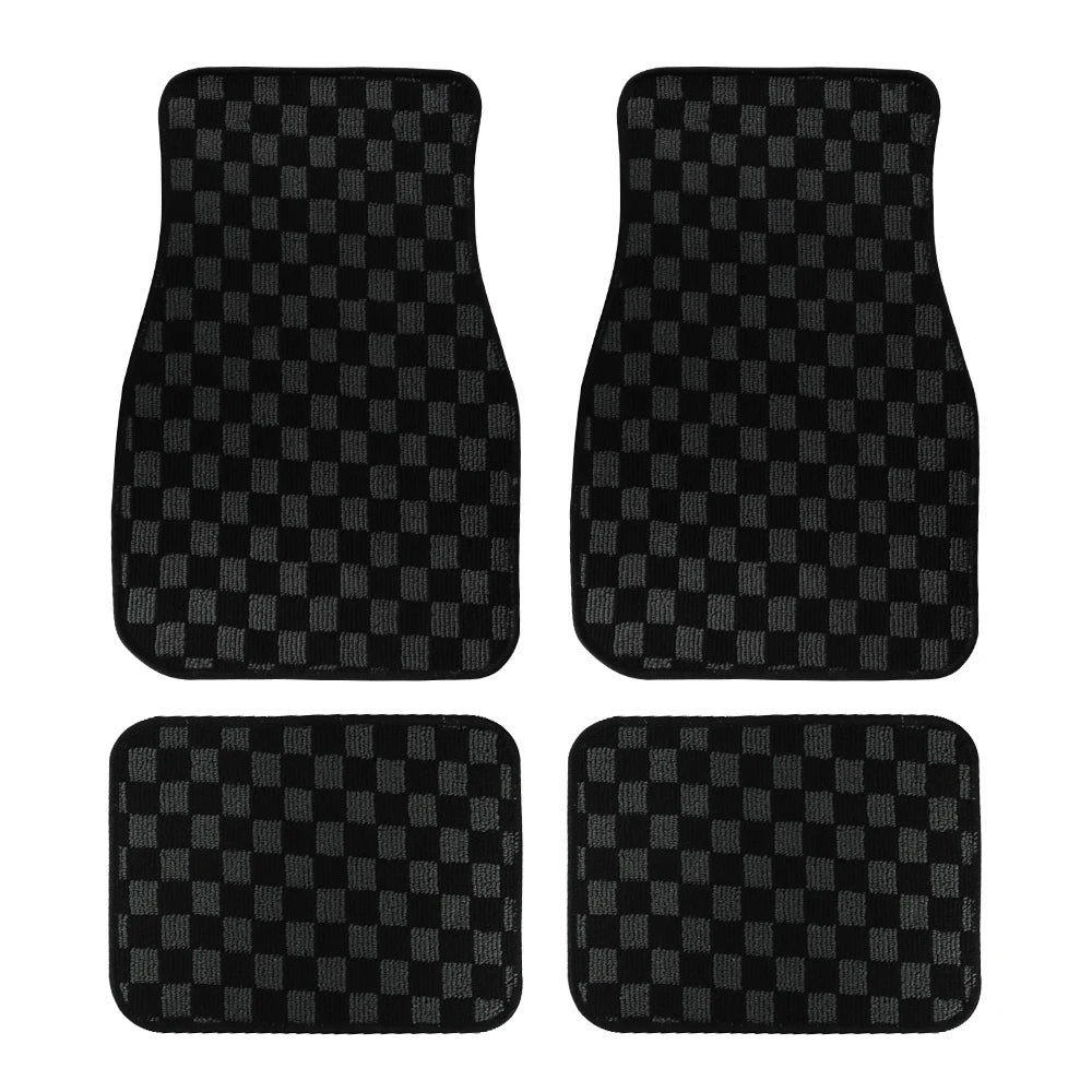 JDM Racing Checkers Floor Mat