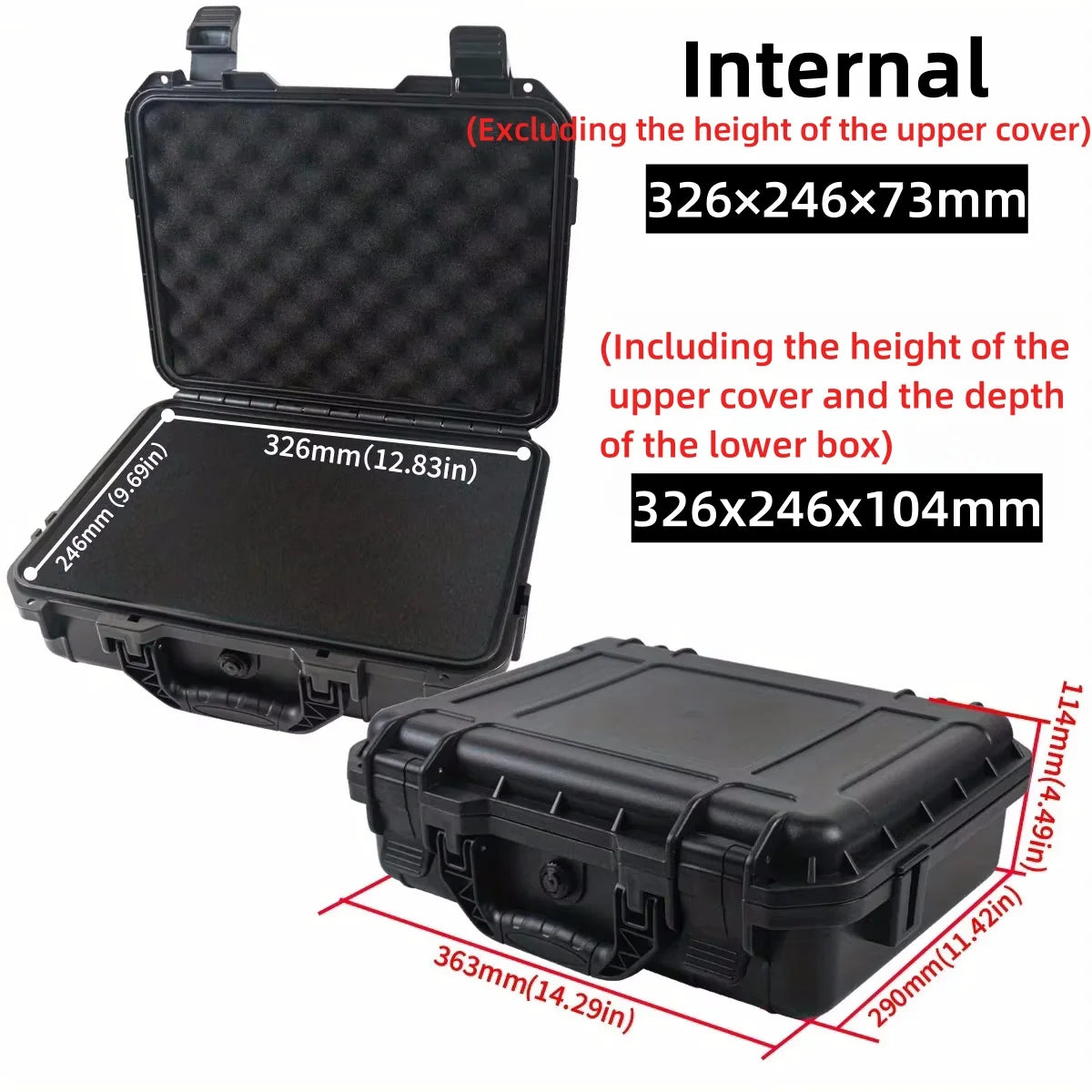 Waterproof Hard Carry Case