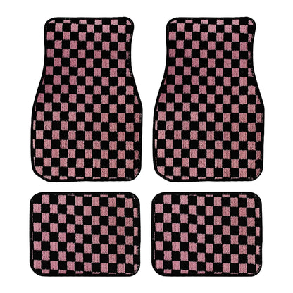 JDM Racing Checkers Floor Mat