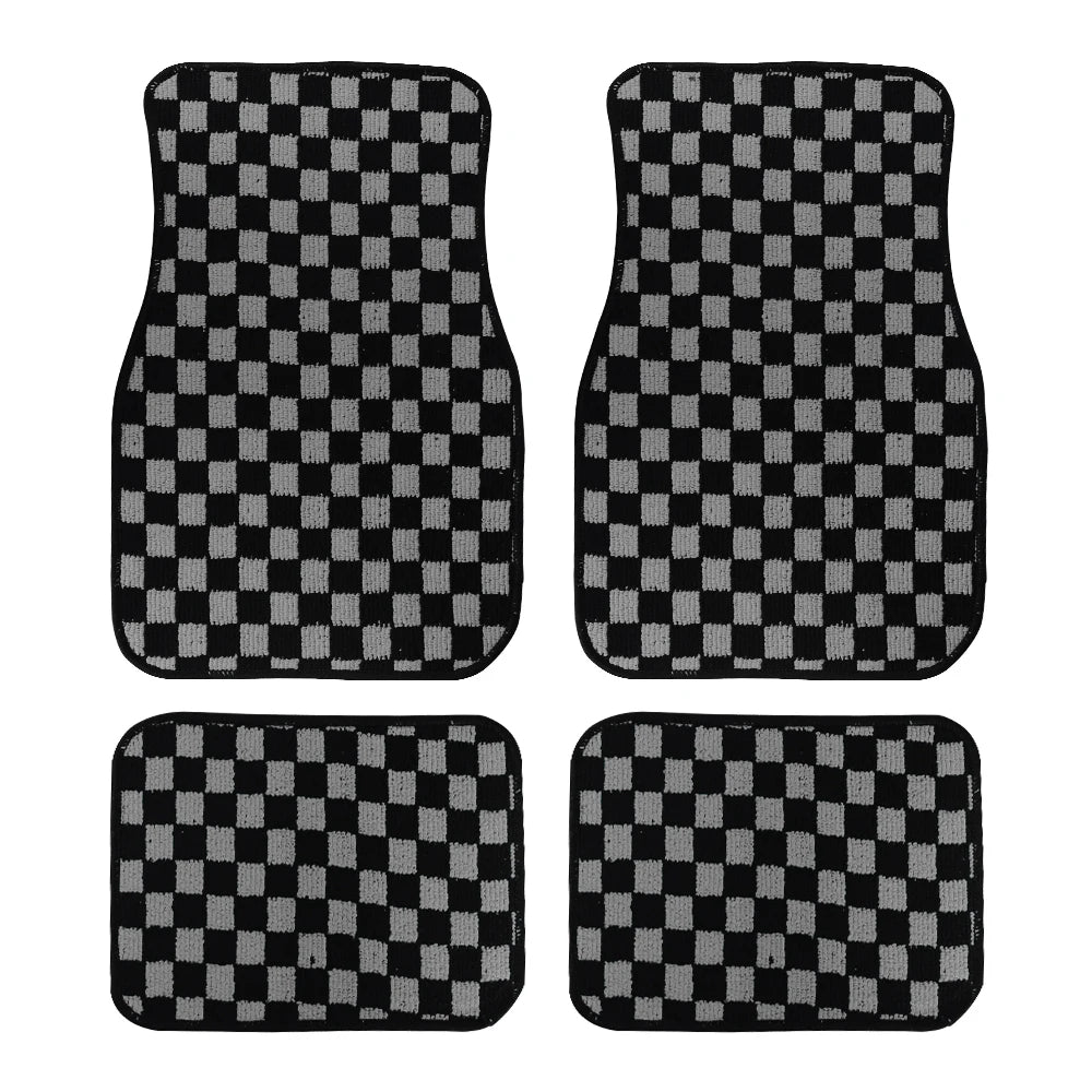 JDM Racing Checkers Floor Mat