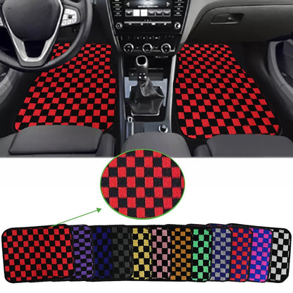 JDM Racing Checkers Floor Mat