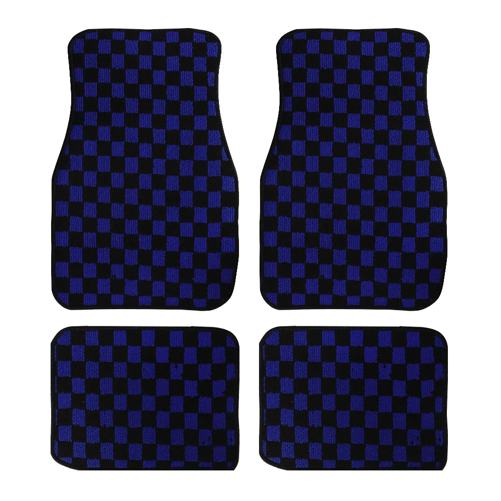 JDM Racing Checkers Floor Mat