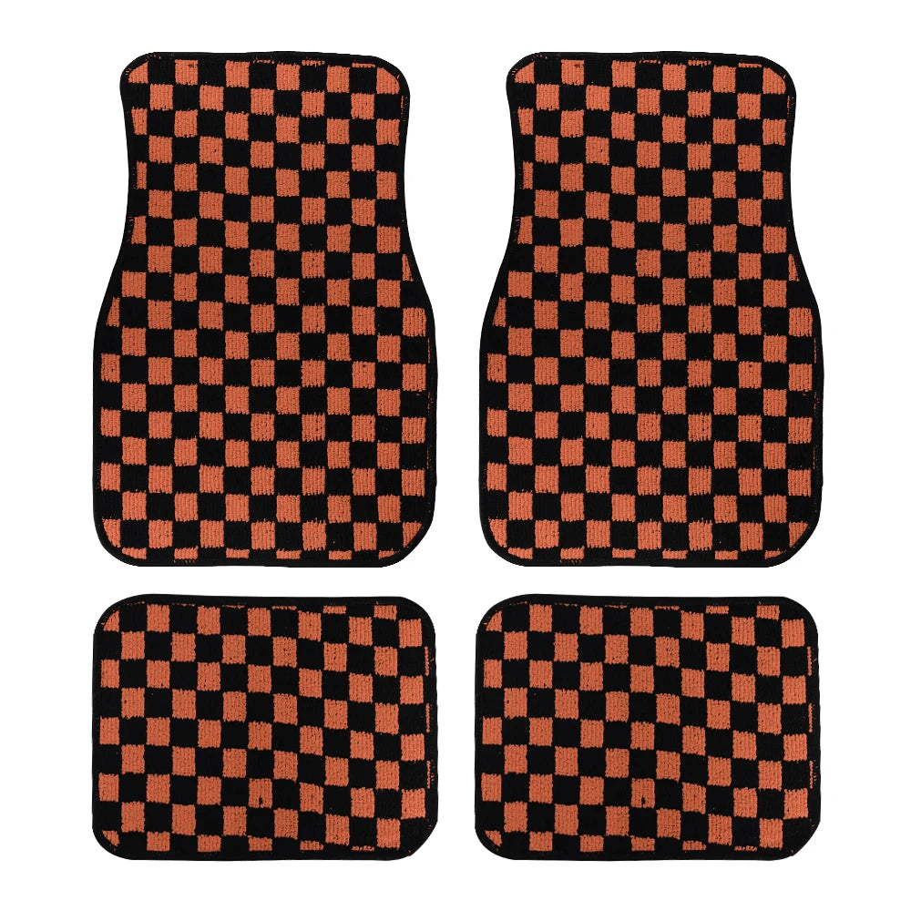 JDM Racing Checkers Floor Mat