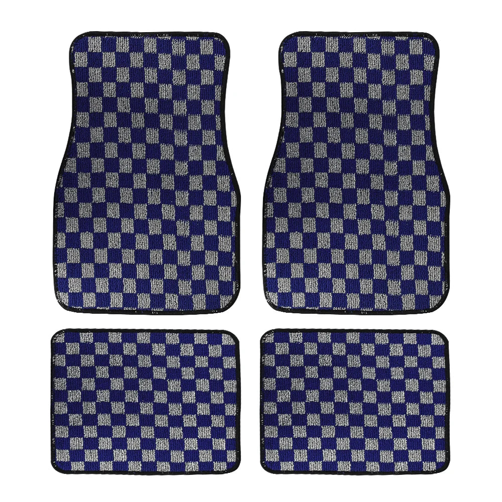 JDM Racing Checkers Floor Mat