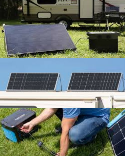 100W 12V Solar Panel